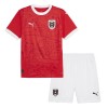 Maillot de Supporter Autriche Domicile Euro 2024 Pour Enfant